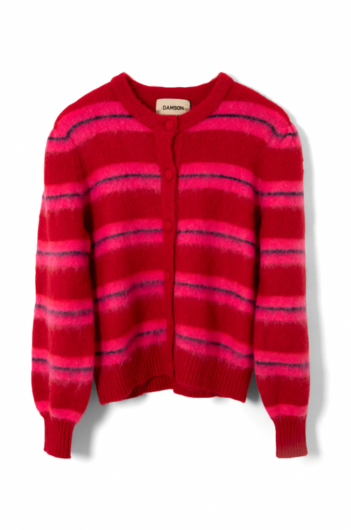 Cece Striped Cardigan